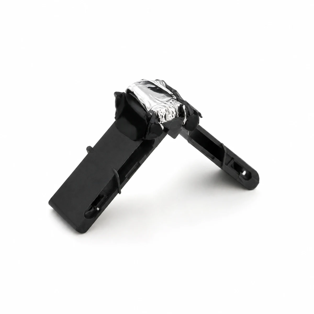Matte-black pre-butylated key