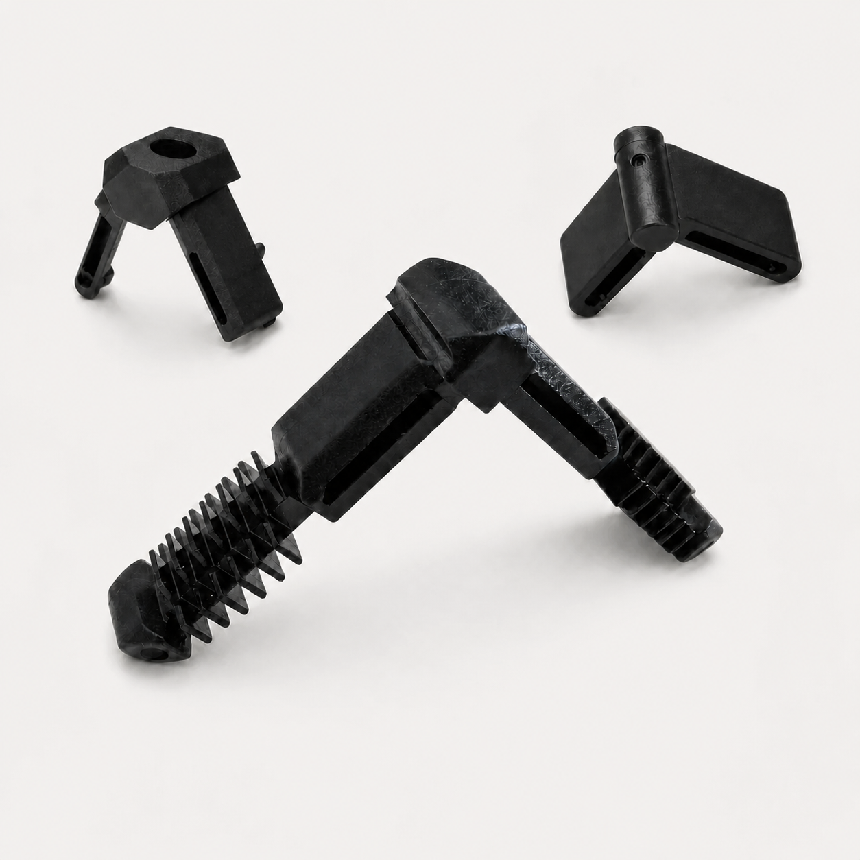 WOLFTECH accessory range with three black corner-key components